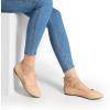 imageDREAM PAIRS Womens Comfortable Fashion Elastic Ankle Straps Flats ShoesNudenubuck
