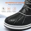 imageDREAM PAIRS Womens Mid Calf Waterproof Winter Snow Boots MonteGrey