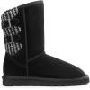 imageDREAM PAIRS Womens Mid Calf Winter Snow Boots Fashion FuzzyChic Buckle BootiesBlack