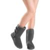 imageDREAM PAIRS Womens Mid Calf Winter Snow Boots Fashion FuzzyChic Buckle BootiesGrey