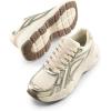 imageDREAM PAIRS Womens Platform Chunky Liv Fashion Sneakers Walking LaceUp Comfortable Y2KStyle Sneakers Workout Sport Work Casual Tennis ShoesChampagne