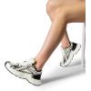 imageDREAM PAIRS Womens Platform Chunky Liv Fashion Sneakers Walking LaceUp Comfortable Y2KStyle Sneakers Workout Sport Work Casual Tennis ShoesSilverBlack