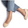 imageDREAM PAIRS Womens SoleSimple Ballerina Walking Flats ShoesNude