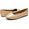 imageDREAM PAIRS Womens SoleSimple Ballerina Walking Flats ShoesNudepat1