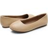 imageDREAM PAIRS Womens SoleSimple Ballerina Walking Flats ShoesNudepu1