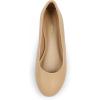 imageDREAM PAIRS Womens SoleSimple Ballerina Walking Flats ShoesNudepu1