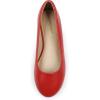 imageDREAM PAIRS Womens SoleSimple Ballerina Walking Flats ShoesRedpu1