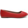 imageDREAM PAIRS Womens SoleSimple Ballerina Walking Flats ShoesRedpu1