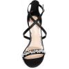 imageDREAM PAIRS Womens Dolce Fashion Stilettos Open Toe Pump Heel SandalsBlackrhinestone