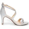 imageDREAM PAIRS Womens Dolce Fashion Stilettos Open Toe Pump Heel SandalsSilverrhinestone