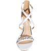 imageDREAM PAIRS Womens Dolce Fashion Stilettos Open Toe Pump Heel SandalsWhiterhinestone