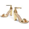 imageDREAM PAIRS Womens HiChunk High Heel Pump SandalsGoldpat