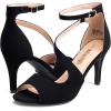 imageDREAM PAIRS Womens NILE Fashion Stilettos Open Toe Pump Heel SandalsBlacknubuck