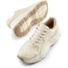 imageDREAM PAIRS Womens Platform Chunky Liv Fashion Sneakers Walking LaceUp Comfortable Y2KStyle Sneakers Workout Sport Work Casual Tennis ShoesBeige