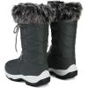 imageDREAM PAIRS Womens Warm Faux Fur Lined MidCalf Winter Snow BootsGrey