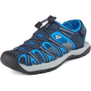 imageDREAM PAIRS Mens 160912MNEW Adventurous Summer Outdoor SandalsNavyRoyal