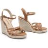 imageDREAM PAIRS Wedge Sandals for Women Dressy Summer Platform Espadrille Strappy Casual Braided Heels Comfortable with Open Toe and Ankle StrapBrownraffia