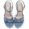 imageDREAM PAIRS Wedge Sandals for Women Dressy Summer Platform Espadrille Strappy Casual Braided Heels Comfortable with Open Toe and Ankle StrapDenim Bluedenim