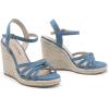 imageDREAM PAIRS Wedge Sandals for Women Dressy Summer Platform Espadrille Strappy Casual Braided Heels Comfortable with Open Toe and Ankle StrapDenim Bluedenim