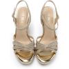imageDREAM PAIRS Wedge Sandals for Women Dressy Summer Platform Espadrille Strappy Casual Braided Heels Comfortable with Open Toe and Ankle StrapGoldglitter