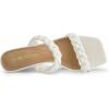 imageDREAM PAIRS Women Slides Wedge Sandals Square Open Toe Dress Casual Strappy ShoesWhite1