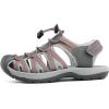 imageDREAM PAIRS Womens 160912W Adventurous Summer Outdoor SandalsGreyCoral
