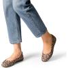 imageDREAM PAIRS Womens Comfortable Ballet Dressy Work Flats Round Toe Slip on Office ShoesLeopard