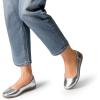imageDREAM PAIRS Womens Comfortable Ballet Dressy Work Flats Round Toe Slip on Office ShoesSilver