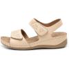imageDREAM PAIRS Womens Comfortable Dressy Flats Sandals Open Toe One Band Casual Walking Sandals for SummerNude