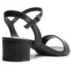 imageDREAM PAIRS Womens Low Heels for Women Classic Open Toe Ankle Strap Block Chunky Heel Sandals Holiday Party Wedding Dress Pumps ShoesBlackpu1