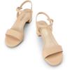 imageDREAM PAIRS Womens Low Heels for Women Classic Open Toe Ankle Strap Block Chunky Heel Sandals Holiday Party Wedding Dress Pumps ShoesNudenubuck1