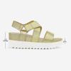 imageDREAM PAIRS Womens Open Toe Ankle Strap Platform Wedge SandalsGold