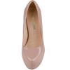 imageDREAM PAIRS Womens Swan30 High Heel Platform Dress Pump ShoesPink Pat