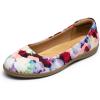 imageDREAM PAIRS Womens Comfortable Ballet Dressy Work Flats Round Toe Slip on Office ShoesFloral