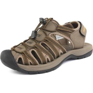 imageDREAM PAIRS Womens 160912W Adventurous Summer Outdoor SandalsKhakiYellow
