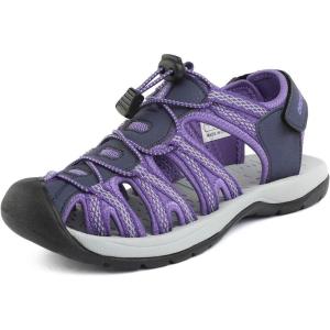 imageDREAM PAIRS Womens 160912W Adventurous Summer Outdoor SandalsPurple