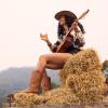imageDREAM PAIRS Womens Cowboy Boots Pull On Cowgirl Boots Mid Calf Western Boots Available in Regular and Wide CalfTan