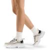 imageDREAM PAIRS Women Platform Chunky Fashion Sneakers Walking LaceUp Comfortable Sport Stylish Lightweight Classic Casual Work Tennis ShoesBeigeBlack