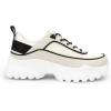imageDREAM PAIRS Women Platform Chunky Fashion Sneakers Walking LaceUp Comfortable Sport Stylish Lightweight Classic Casual Work Tennis ShoesBeigeBlack