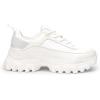 imageDREAM PAIRS Women Platform Chunky Fashion Sneakers Walking LaceUp Comfortable Sport Stylish Lightweight Classic Casual Work Tennis ShoesWhite