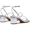 imageDREAM PAIRS Womens Block Heels 2 inch Strappy Square Toe Dressy Chunky Low Heeled Sandals for Party Wedding EveningSilvermetallic