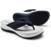 imageDREAM PAIRS Platform Flip Flops for Women Cushioned Thong Sandals with Soft Eva Foam Insole Lightweight Lycra fabric Comfort Dressy Slides Slippers for Summer BeachNavy