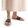 imageDREAM PAIRS Womens Flip Flops Round Toe Multi Strap lightweight Summer Beach Flat Casual Thong SandalsBlack