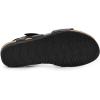 imageDREAM PAIRS Womens Low Heel Wedge Sandals RoundToe Comfortable Casual Flatform Dress Shoes with Arch SupportBlack