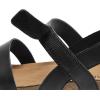 imageDREAM PAIRS Womens Low Heel Wedge Sandals RoundToe Comfortable Casual Flatform Dress Shoes with Arch SupportBlack