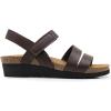 imageDREAM PAIRS Womens Low Heel Wedge Sandals RoundToe Comfortable Casual Flatform Dress Shoes with Arch SupportBrown