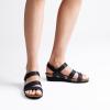 imageDREAM PAIRS Womens Low Heel Wedge Sandals RoundToe Comfortable Casual Flatform Dress Shoes with Arch SupportNavy