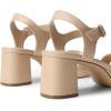 imageDREAM PAIRS Womens Platform Heels Block Chunky Open Toe Ankle Strap Heel Fashion Wedding Party Dress Sandals ShoesNude