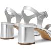 imageDREAM PAIRS Womens Platform Heels Block Chunky Open Toe Ankle Strap Heel Fashion Wedding Party Dress Sandals ShoesSilver