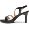 imageDREAM PAIRS Womens Platform Strappy Heels High Heeled Sandals Open Toe Comfortable Dressy Shoes with Adjustable Ankle StrapBlack